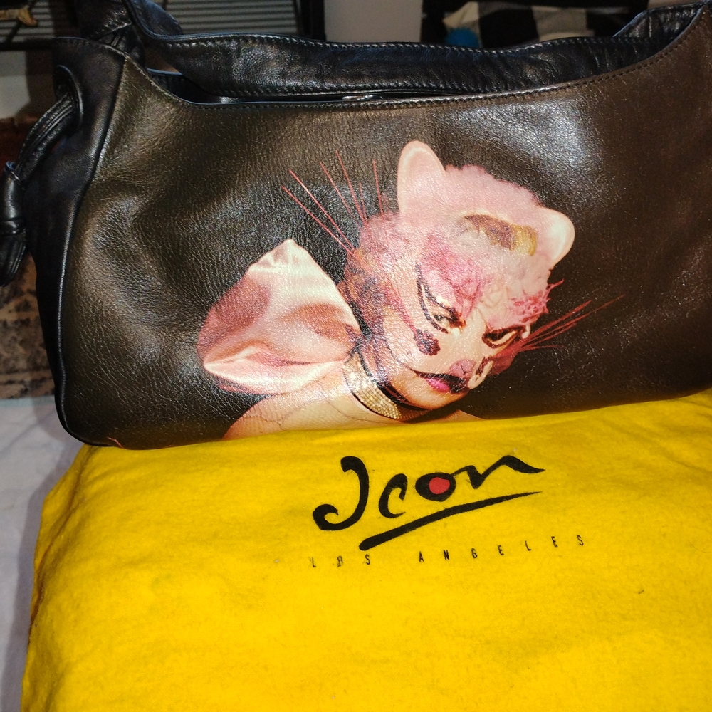 Black and Pink Shoulder Bag